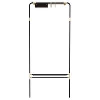 Lean On Me Clothes Rack Black