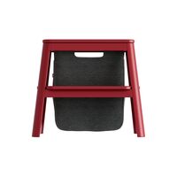 Step It Up Stool Ruby Red
