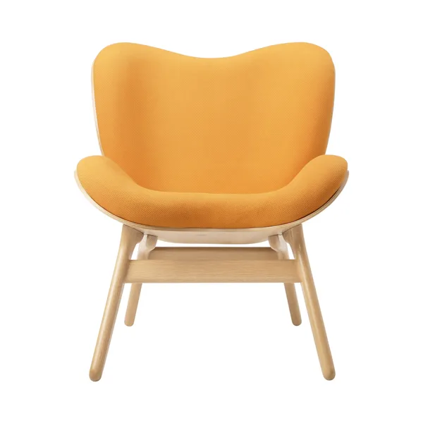 A Conversation Piece Armchair Oak/Tangerine