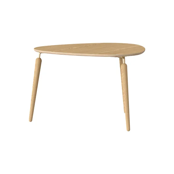 Hang Out Coffee Table Oak/ Brass