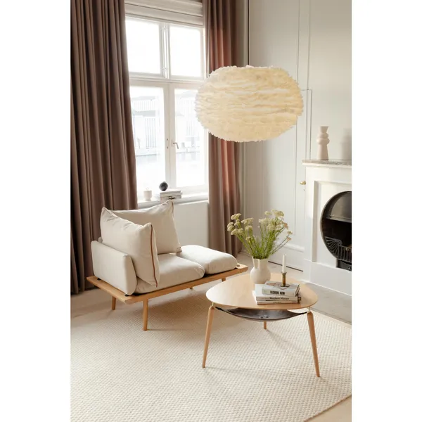Hang Out Coffee Table Oak/ Brass