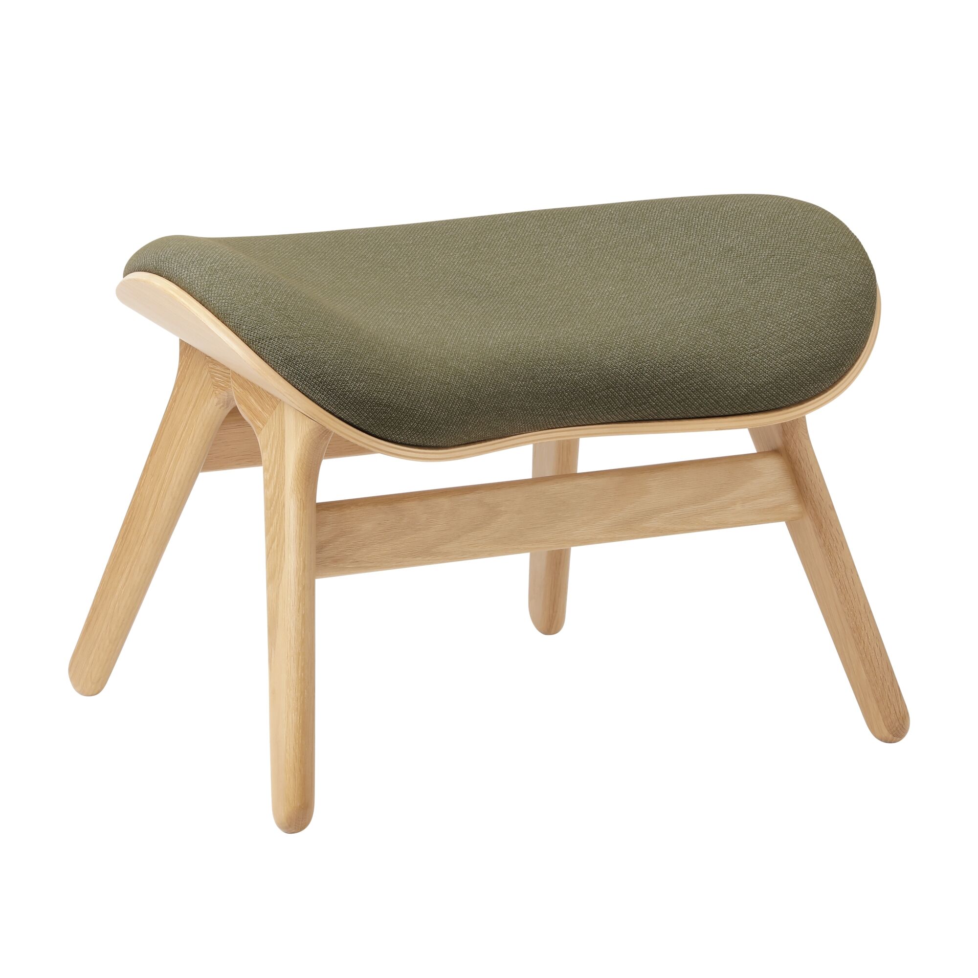 A Conversation Piece Ottoman Oak/Morning Meadows
