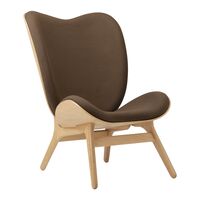 A Conversation Piece High Armchair Oak/Mocca