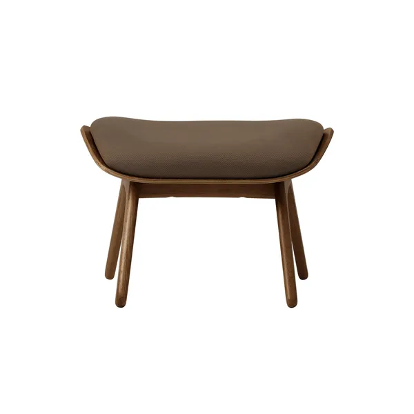 The Reader Ottomane, Dunkle Eiche/Mocca