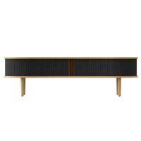 Audacious TV Bench Oak/Shadow