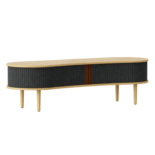Audacious TV Bench Oak/Shadow