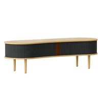 Audacious TV Bench Oak/Shadow