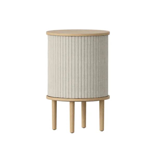 Audacious Table d'Appoint Chêne/Sable Blanc