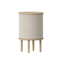 Audacious Table d'Appoint Chêne/Sable Blanc