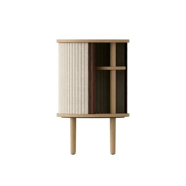 Audacious Table d'Appoint Chêne/Sable Blanc