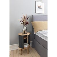 Audacious Side Table Oak/Shadow