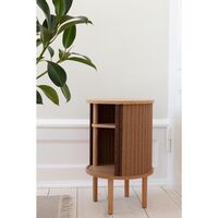 Audacious Side Table Oak/Shadow
