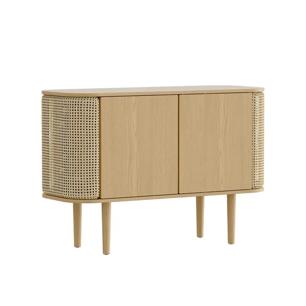 Treasures Cabinet Oak/Venetian Cane
