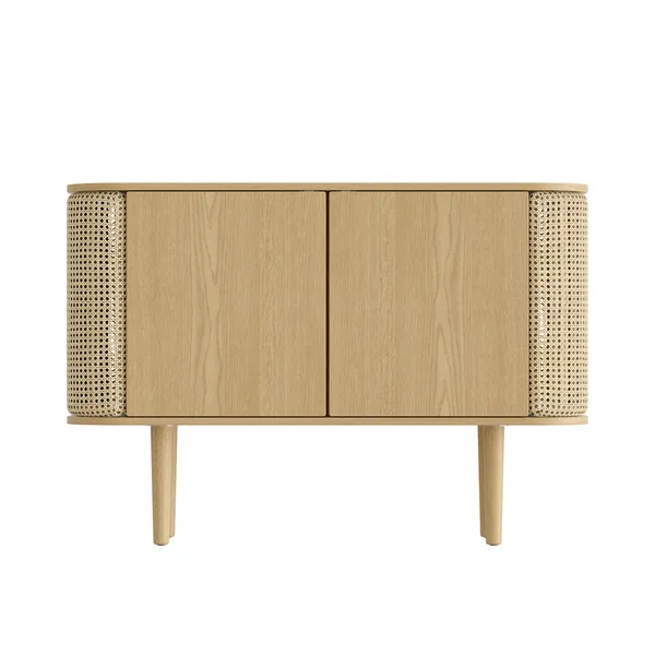 Treasures Cabinet Oak/Venetian Cane