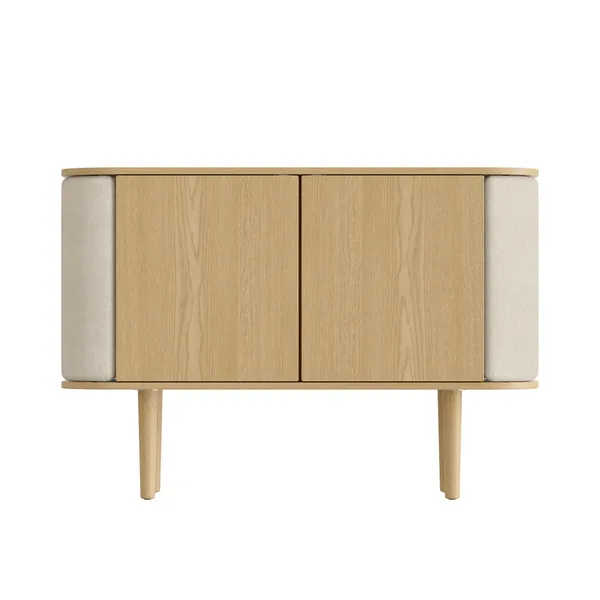 Treasures Cabinet Eiche/Weißer Sand
