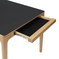 Heart'n'Soul Dining Table L200 Obsidian Black
