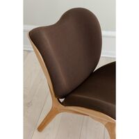 A Conversation Piece Armchair Dark Oak/Tangerine
