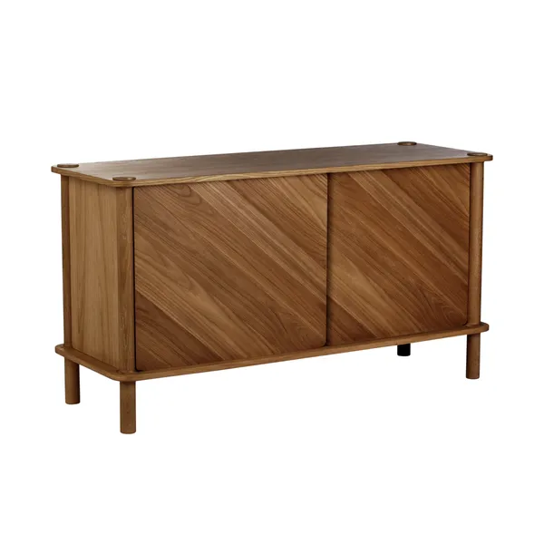Italic Kabinet 2x Døre Mørk Eg