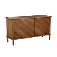 Italic Kabinet 2x Døre Mørk Eg