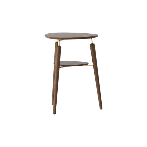 Tavolino My Spot Rovere Scuro/ Ottone