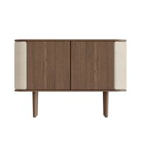 Treasures Cabinet Dunkle Eiche/Weißer Sand