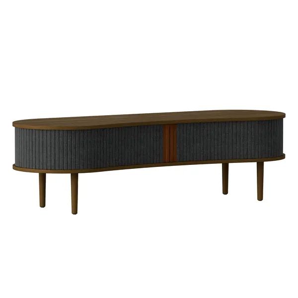Audacious TV Bench Dark Oak/Shadow