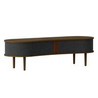 Audacious TV Bench Dark Oak/Shadow
