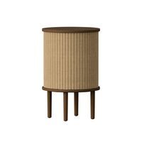 Audacious Side Table Dark Oak/Sugar Brown