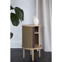 Audacious Sidebord Mørk Egetræ/Sterling
