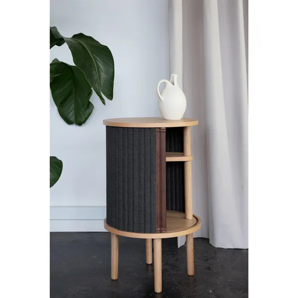 Audacious Side Table Dark Oak/Shadow