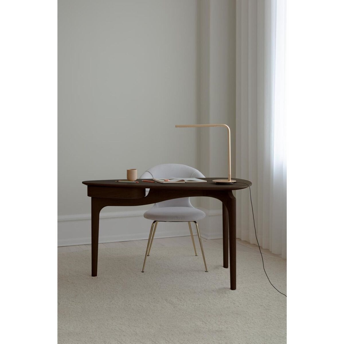 Duende Skrivebord Mørk Eg