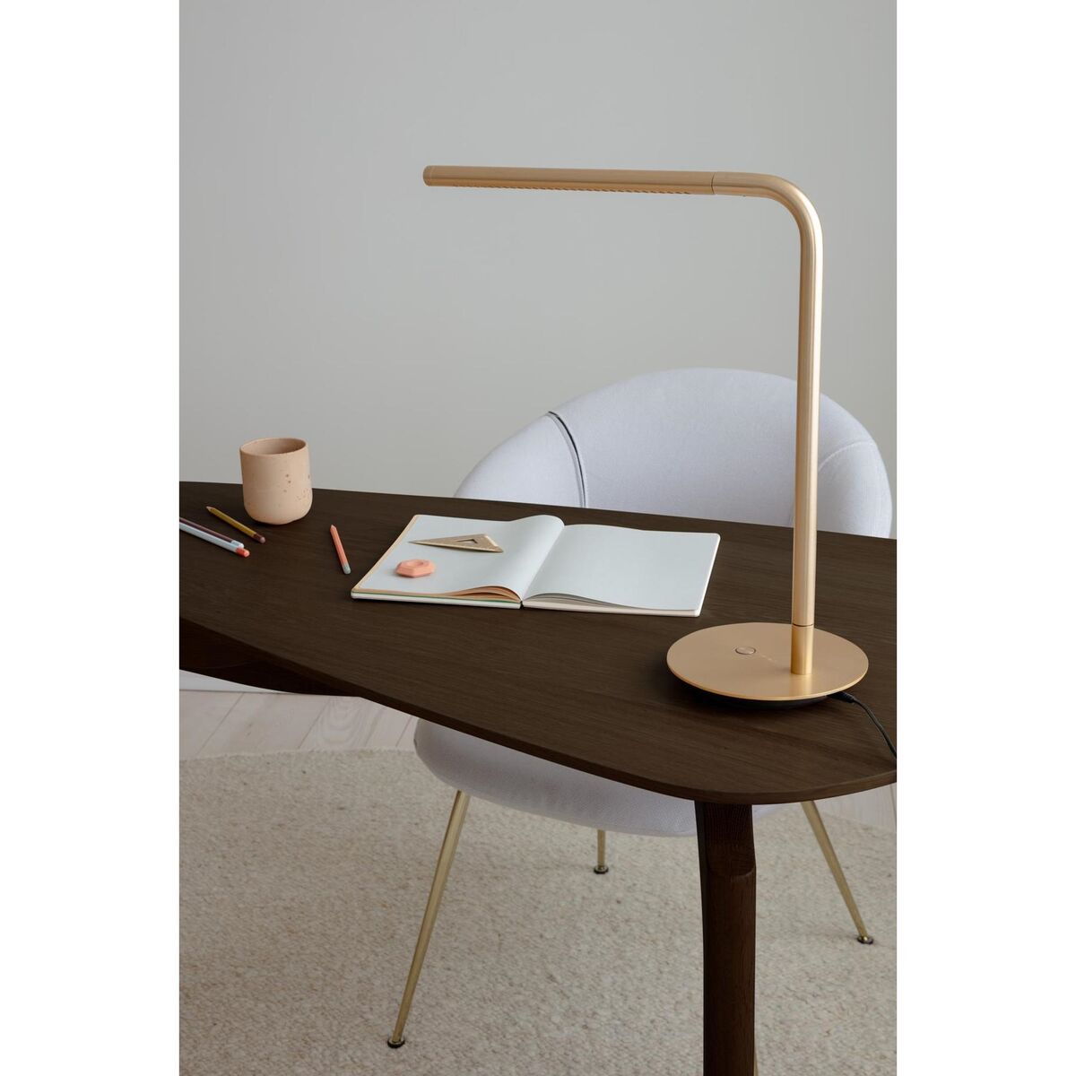 Duende Skrivebord Mørk Eg