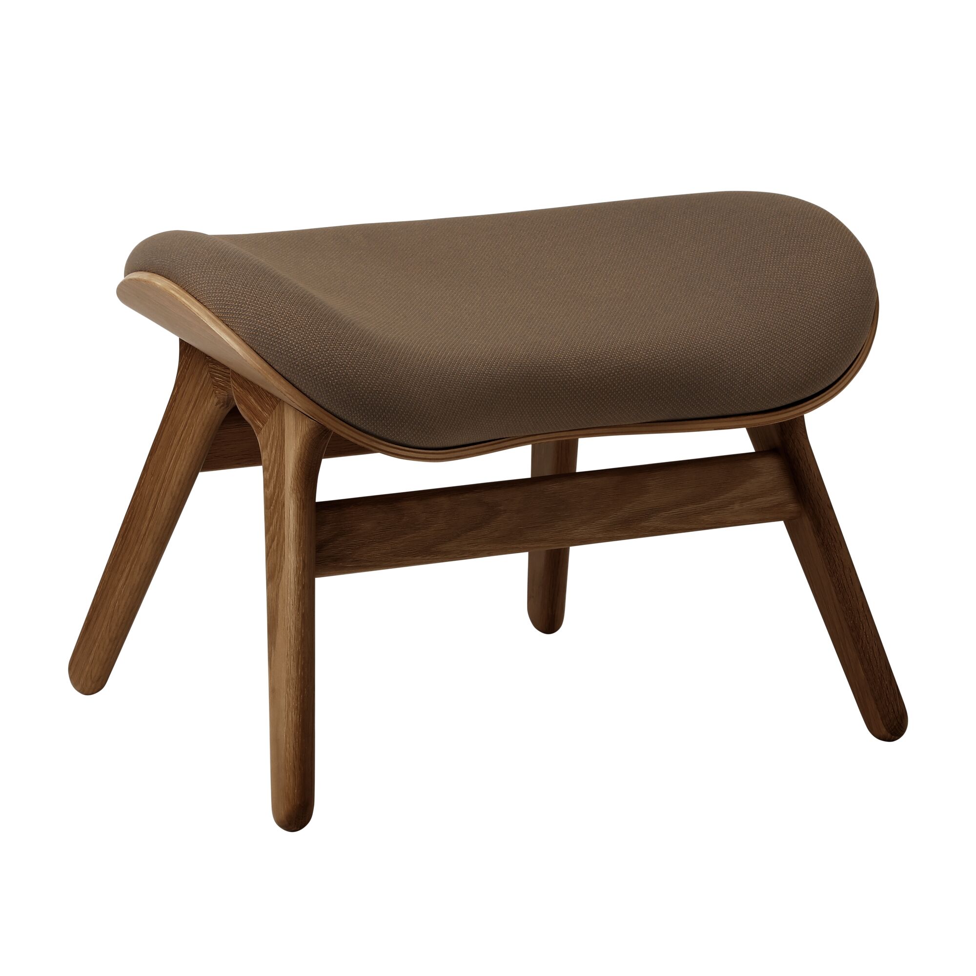 A Conversation Piece Ottoman Dark Oak/Mocca