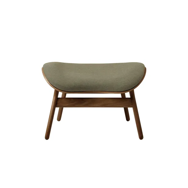 A Conversation Piece Ottoman Dark Oak/Morning Meadows