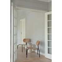 Curious Armchair Teddy White/ Brass