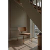 Curious Armchair Teddy White/ Brass