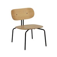 Curious Armchair Oak/ Black