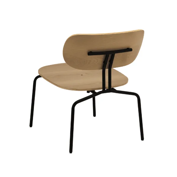 Curious Armchair Oak/ Black