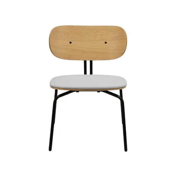 Curious Armchair Sterling/ Black