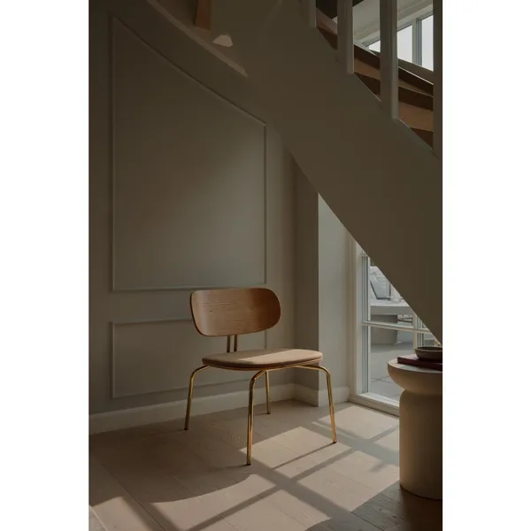 Curious Armchair Sterling/ Black