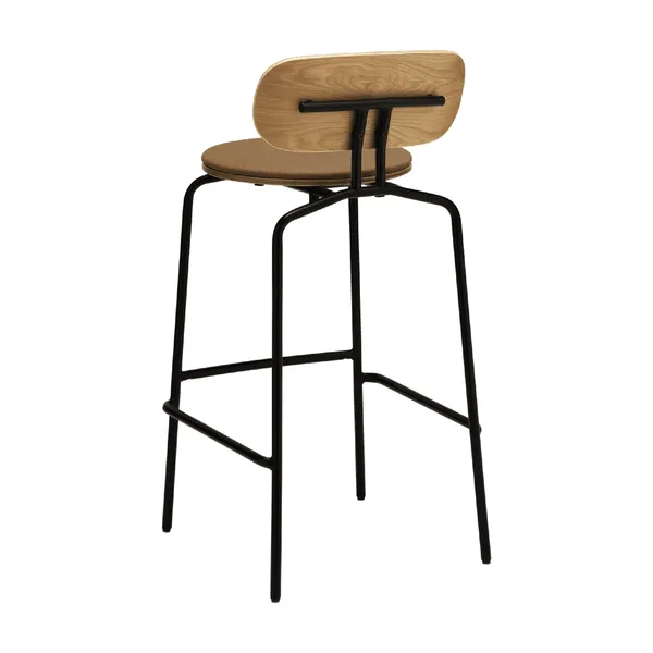 Curious Barstool Sugar Brown/ Black