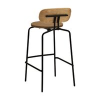 Curious Barstool Sugar Brown/ Black