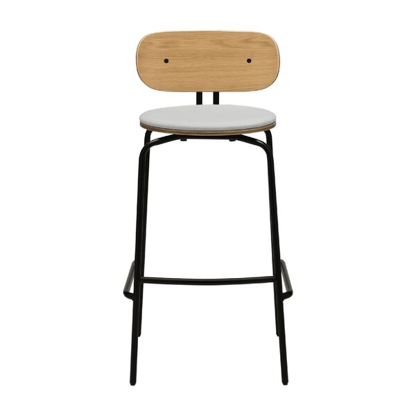 Curious Barstol Sterling/ Svart