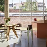 Lampe de Bureau Tischlampe Japanisch Rot