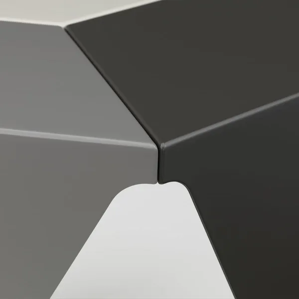 Prismatic Coffee Table Dark Gray
