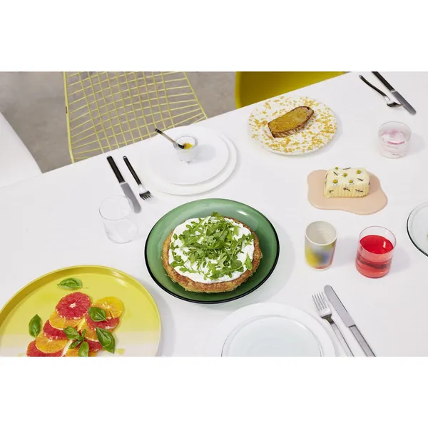 Herringbone Tray Yellow
