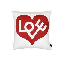 Cuscino con Stampa Grafica Cuore/Amore