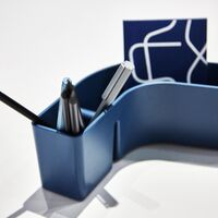 S-Tidy Desk Storage Sky Gray