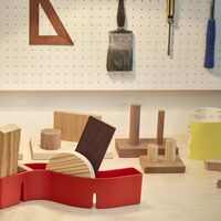 S-Tidy Desk Storage Poppy Red
