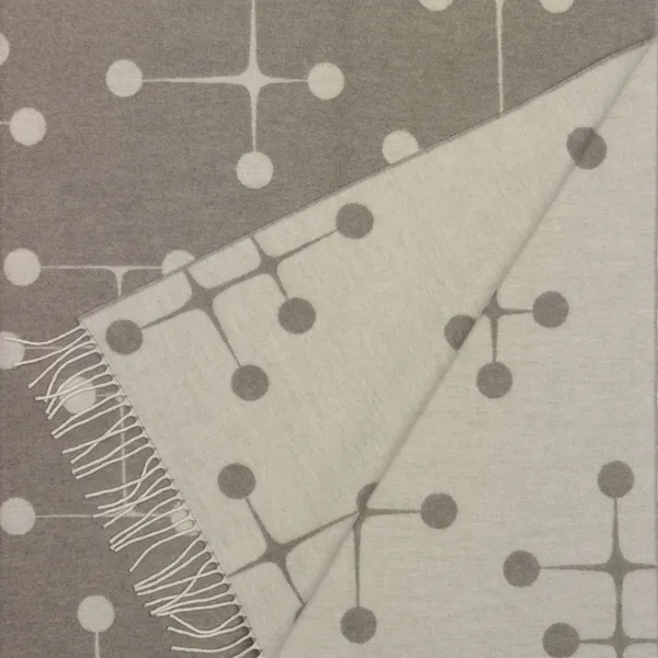 Eames Wolldecke Taupe
